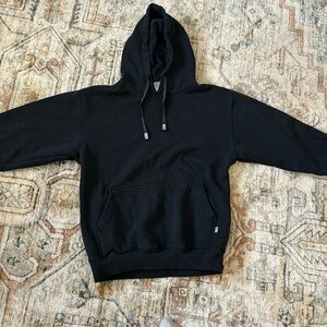 Black pro club hoodie